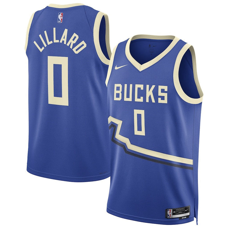 Regata Milwaukee Bucks City Edition 24/25 Damian Lillard