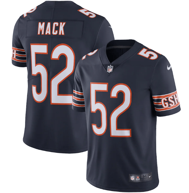 Camisa Chicago Bears Vapor Limited Azul