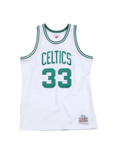 Regata Boston Celtics Retrô Mitchell & Ness 85/86 Larry Bird Branca