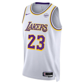 Regata Los Angeles Lakers Association Edition 24/25 LeBron James 23 Branca