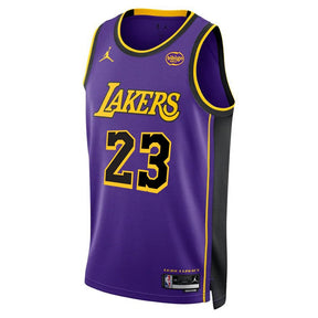 Regata Los Angeles Lakers Statement 24/25 LeBron James Roxa