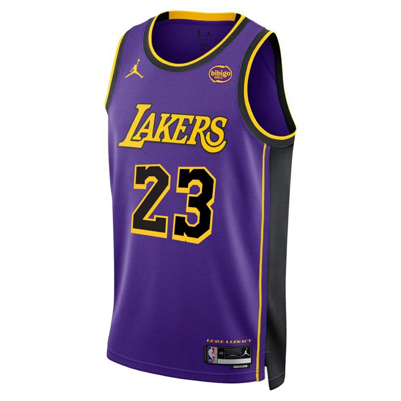 Regata Los Angeles Lakers Statement 24/25 LeBron James Roxa