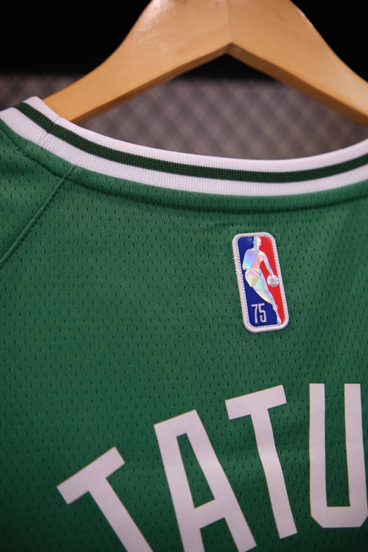 Regata Boston Celtics Edição 75 anos 21/22 Jayson Tatum Verde