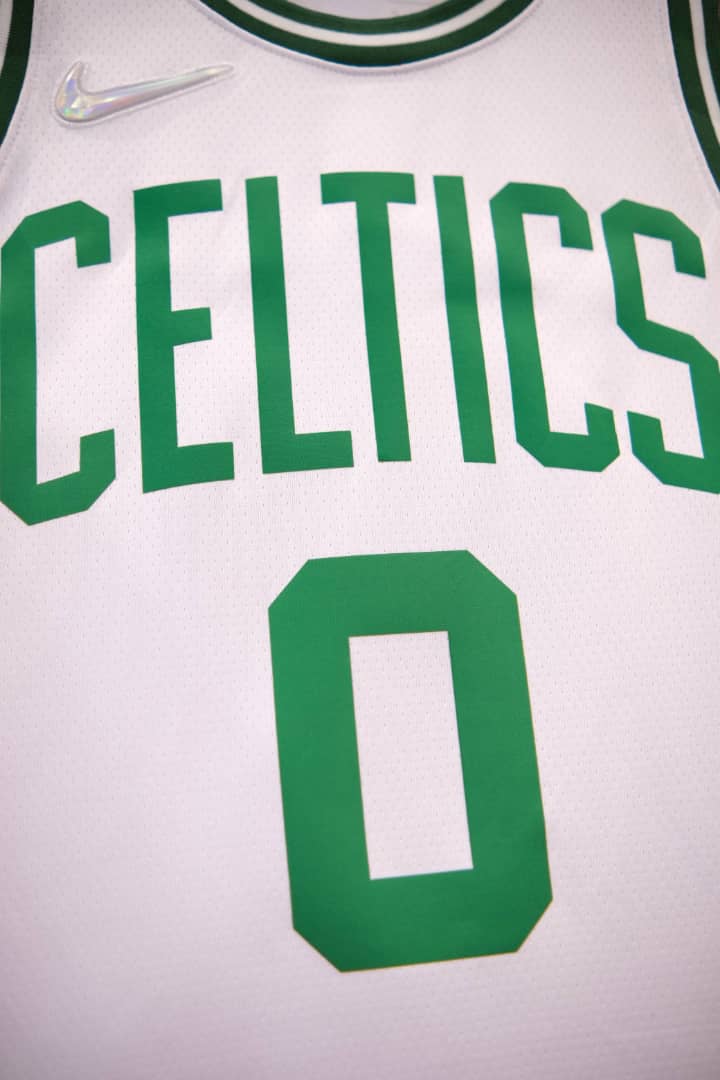 Regata Boston Celtics Edição 75 anos 21/22 Jayson Tatum Branca