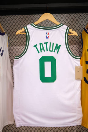 Regata Boston Celtics Edição 75 anos 21/22 Jayson Tatum Branca