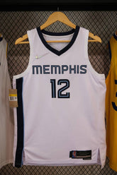 Regata Memphis Grizzlies Association Edição 75 anos Ja Morant Branca
