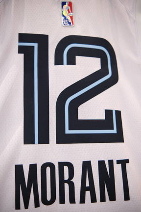 Regata Memphis Grizzlies Association Edição 75 anos Ja Morant Branca