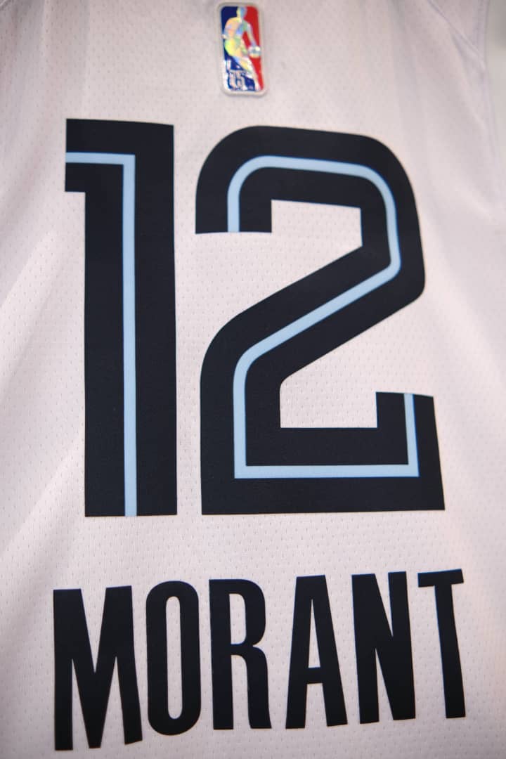 Regata Memphis Grizzlies Association Edição 75 anos Ja Morant Branca