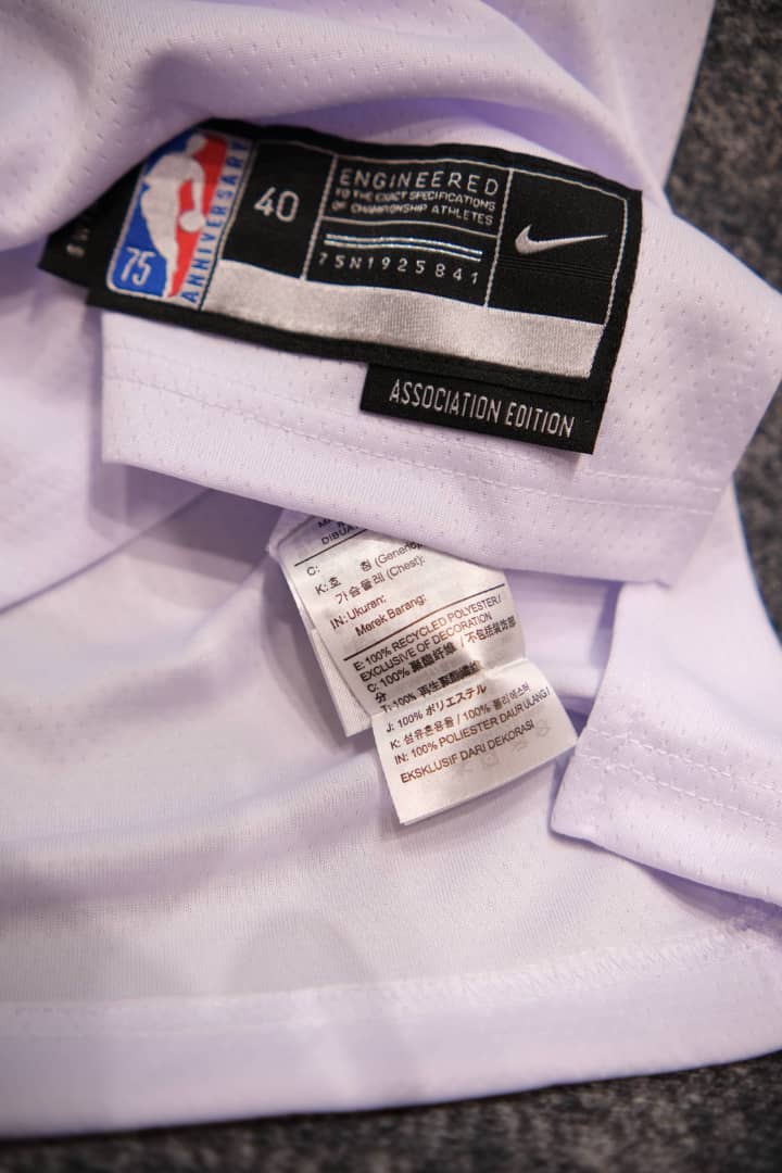 Regata Memphis Grizzlies Association Edição 75 anos Ja Morant Branca