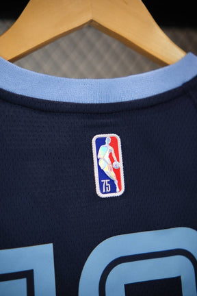 Regata Memphis Grizzlies Icon Edição 75 anos Ja Morant Azul