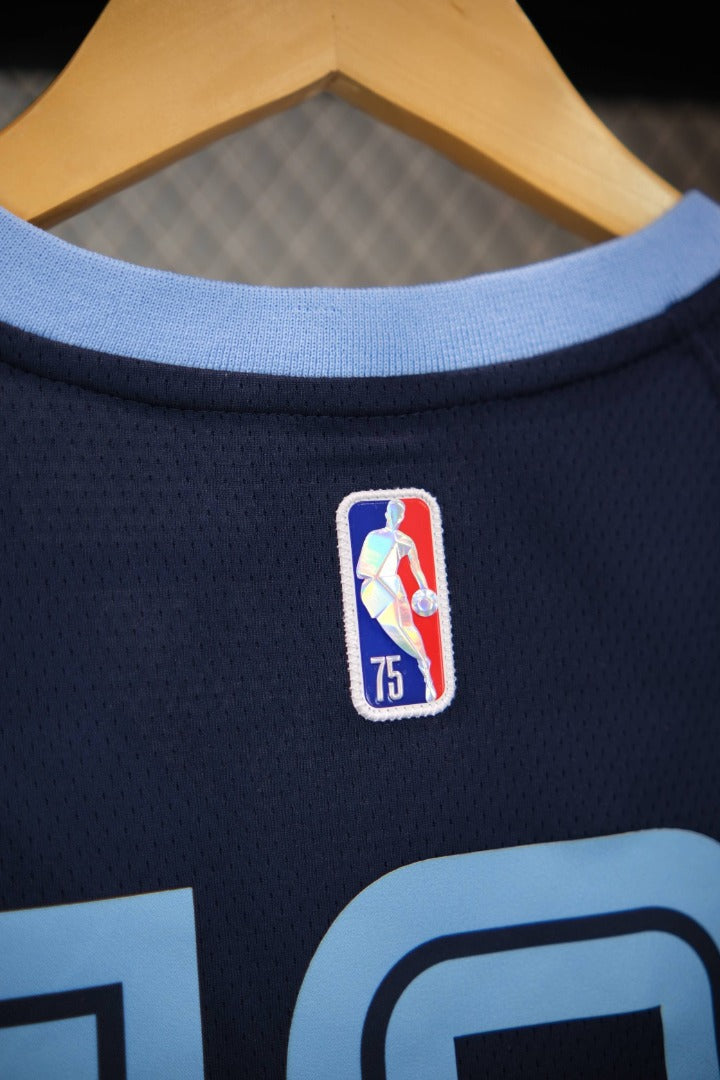 Regata Memphis Grizzlies Icon Edição 75 anos Ja Morant Azul