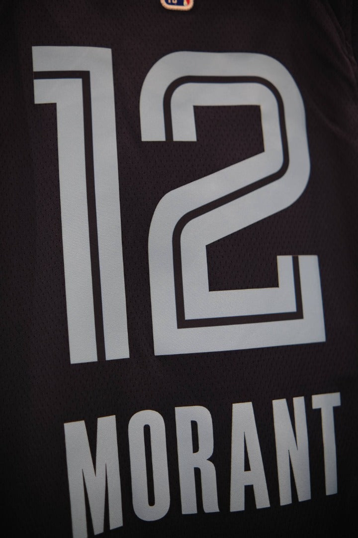 Regata Memphis Grizzlies Icon Edição 75 anos Ja Morant Azul