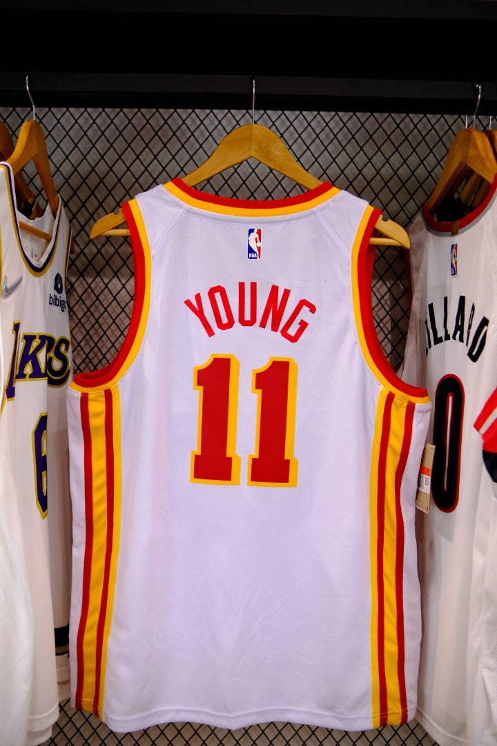 Regata Atlanta Hawks Association Edition 24/25 Trae Young Branca