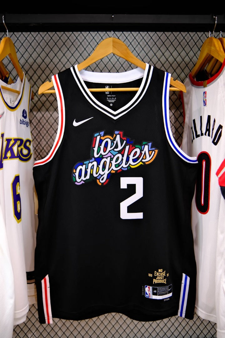 Regata Los Angeles Clippers City Edition 22/23 Kawhi Leonard Preta