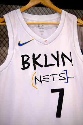 Regata Brooklyn Nets City Edition 22/23 Kevin Durant Branca