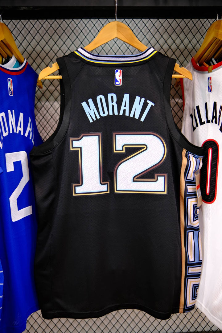 Regata Memphis Grizzlies City Edition 22/23 Ja Morant Preta