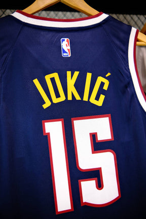 Regata Denver Nuggets Icon Edition 24/25 Nikola Jokic Azul