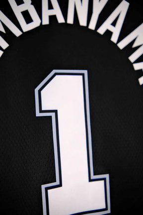 Regata San Antonio Spurs 24/25 Victor Wembanyama Preta