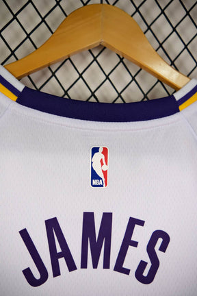 Regata Los Angeles Lakers Association Edition 24/25 LeBron James 23 Branca