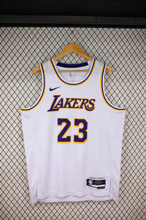 Regata Los Angeles Lakers Association Edition 24/25 LeBron James 23 Branca