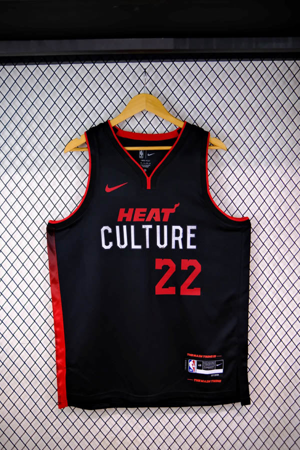 Regata Miami Heat City Edition 23/24 Jimmy Butler Preta