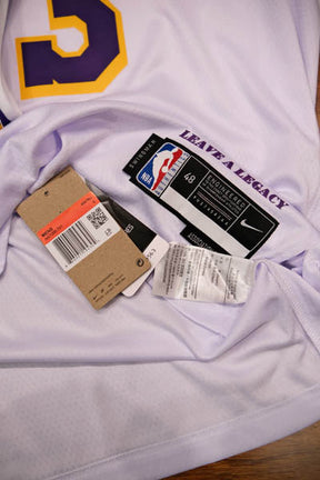 Regata Los Angeles Lakers Association Edition 24/25 LeBron James 23 Branca