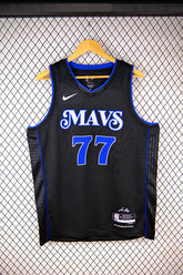 Regata Dallas Mavericks City Edition 23/24 Luka Doncic Preta