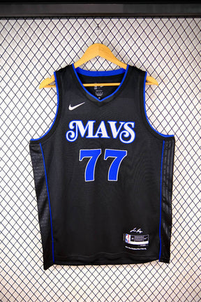 Regata Dallas Mavericks City Edition 23/24 Luka Doncic Preta