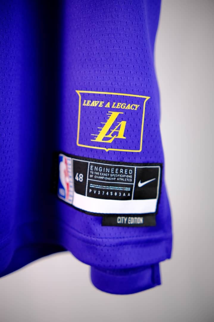 Regata Los Angeles Lakers City Edition 24/25 LeBron James