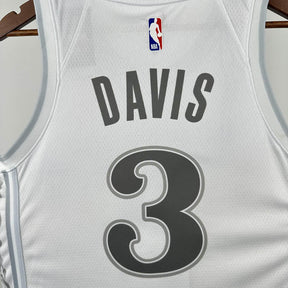 Regata Dallas Mavericks City Edition 24/25 Anthony Davis Branca