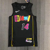 Regata Miami Heat City Edição 75 anos Tyler Herro Preta