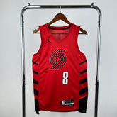 Regata Portland Trail Blazers Statement Edition Adjiva Vermelha