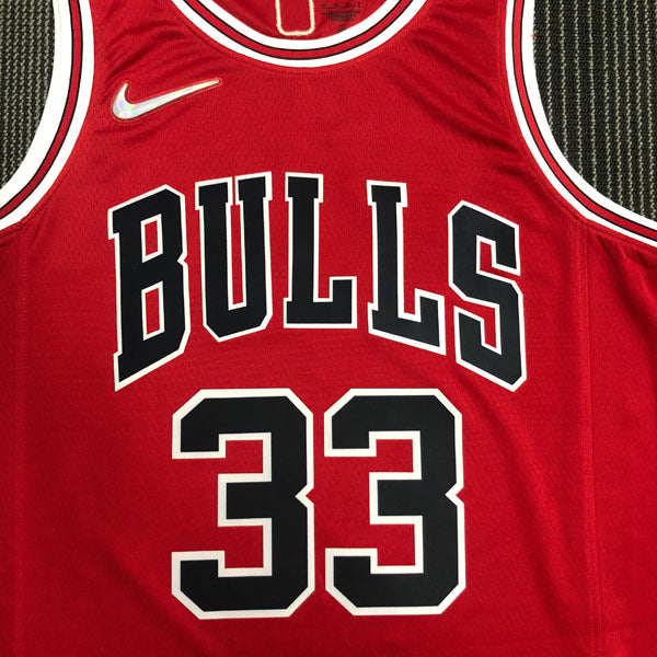 Regata Chicago Bulls Icon Edição 75 anos Scottie Pippen Vermelha