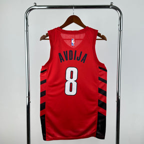 Regata Portland Trail Blazers Statement Edition Adjiva Vermelha
