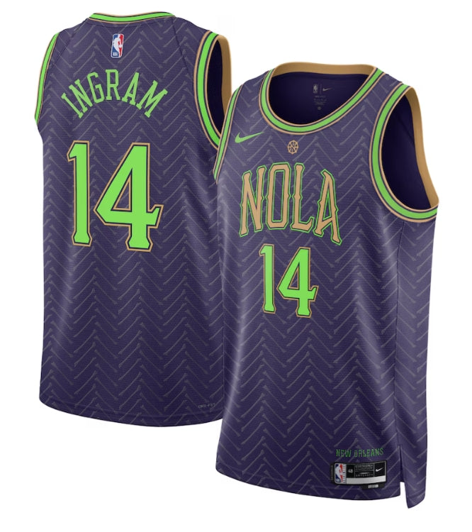Regata New Orleans Pelicans City Edition 24/25 Brandon Ingram