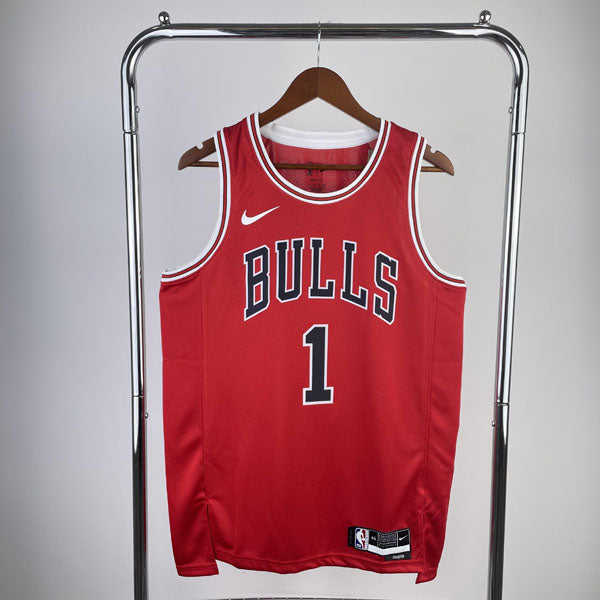 Regata Chicago Bulls Icon Edition Derrick Rose Vermelha