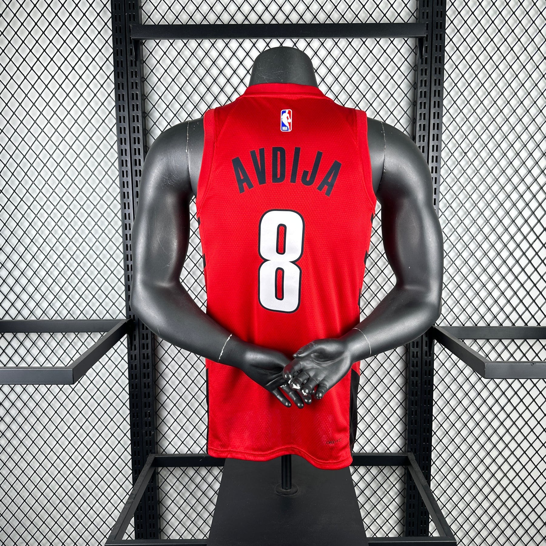 Regata Portland Trail Blazers Statement Edition Adjiva Vermelha
