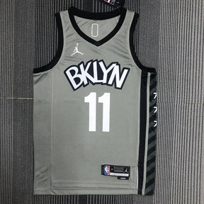 Regata Brooklyn Nets Edição 75 anos 21/22 Kyrie Irving Cinza