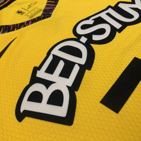 Regata Brooklyn Nets Bed Stuy Edition Notorius B.I.G Amarela