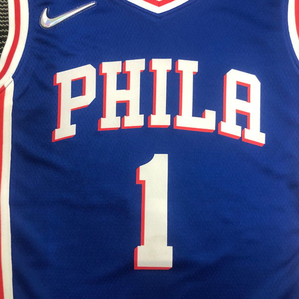 Regata Philadelphia 76ers Edição 75 anos 21/22 James Harden Azul