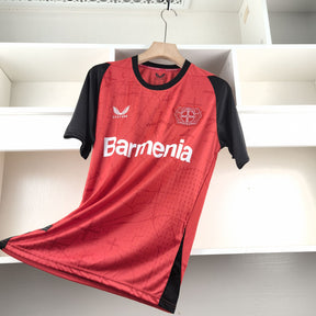 Camisa Bayer Leverkusen 2024-25 Vermelha
