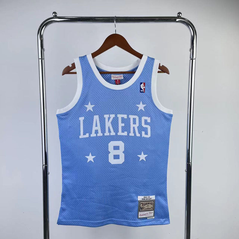 Regata Lakers Retrô Mitchell & Ness 2004/2005 Kobe Bryant Azul