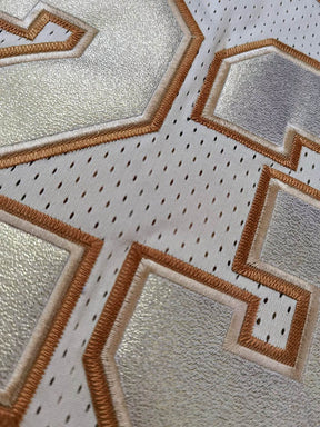 Regata Chicago Bulls Retrô Mitchell & Ness Authentic 1997/1998 Michael Jordan Dourada