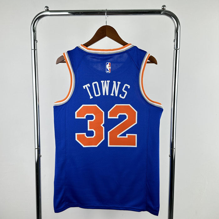 Regata New York Knicks Icon Edition 24/25 Karl-Anthony Towns Azul