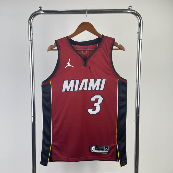 Regata Miami Heat Statement Edition Dwayne Wade Vermelha
