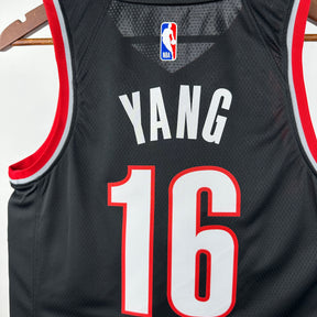Regata Portland Trail Blazers Icon Edition Yang Preta