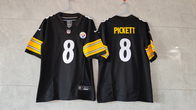 Camisa Pittsburgh Steelers Vapor F.U.S.E. Limited Preta