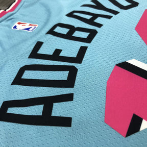 Regata Miami Heat Vice Edition Bam Adebayo Azul