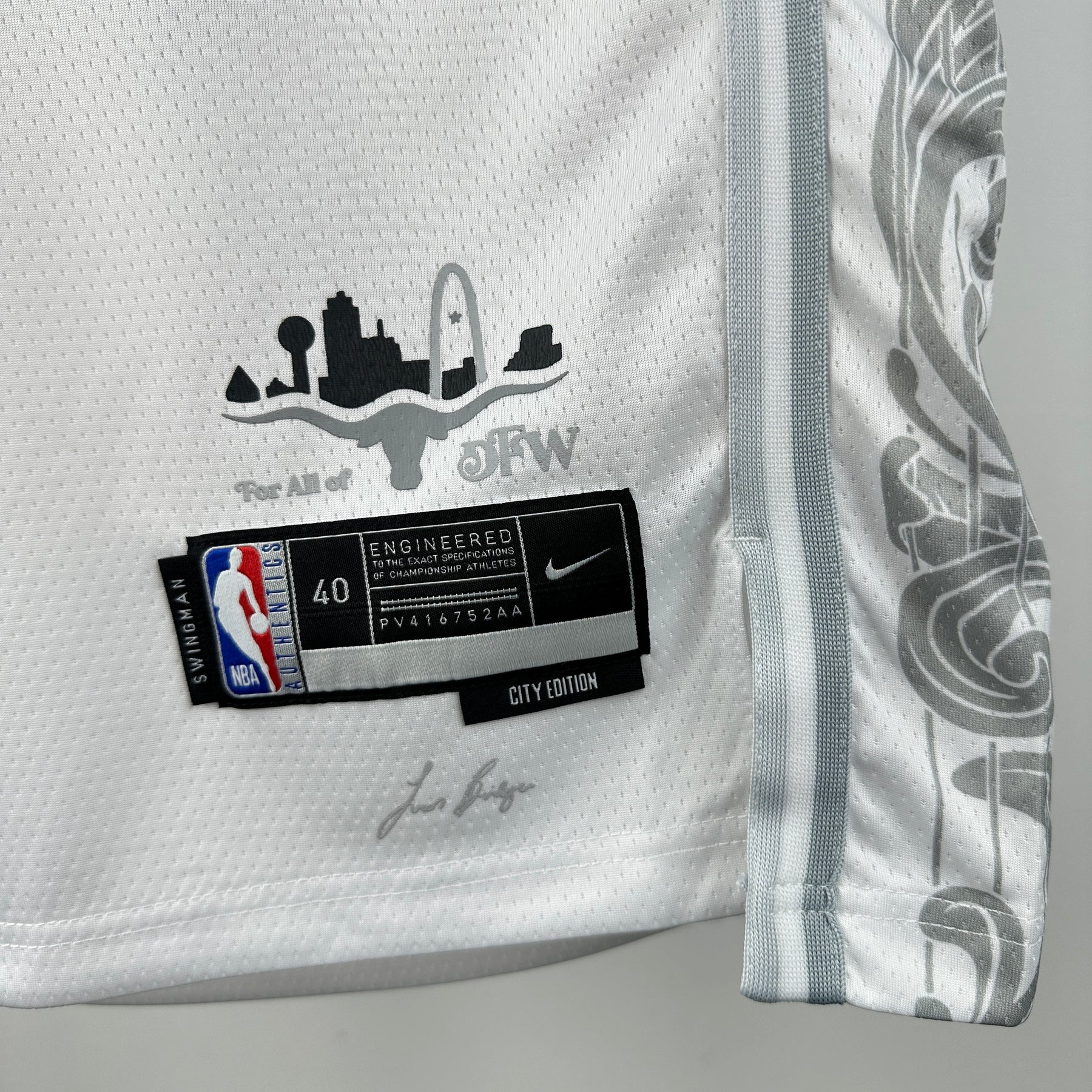 Regata Dallas Mavericks City Edition Flagg