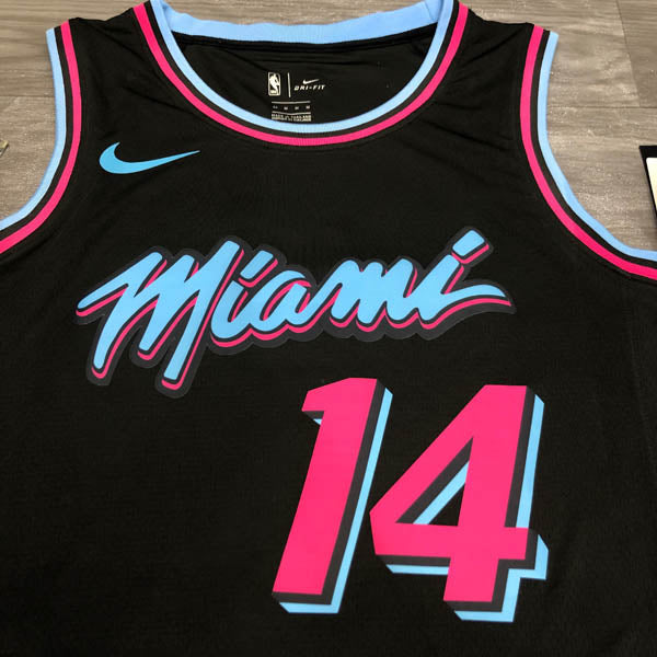 Regata Miami Heat Vice Edition Tyler Herro Preta